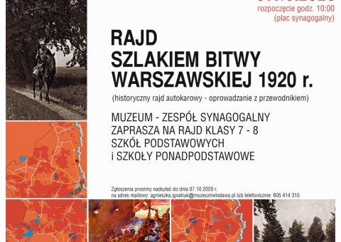 Rajd szlakiem Bitwy Warszawskiej 1920 r.